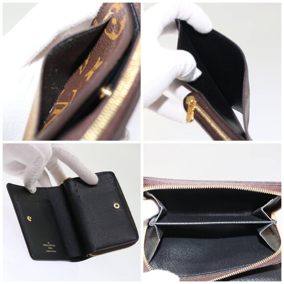 LOUIS VUITTON Monogram Reverse Portefeuille Lou Wallet M81461 LV Auth 49429S - Picture 14 of 15